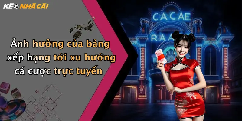 Ảnh hưởng của bảng xếp hạng tới xu hướng cá cược trực tuyến