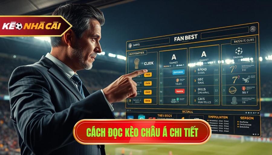 2. Cách đọc kèo Châu Á chi tiết