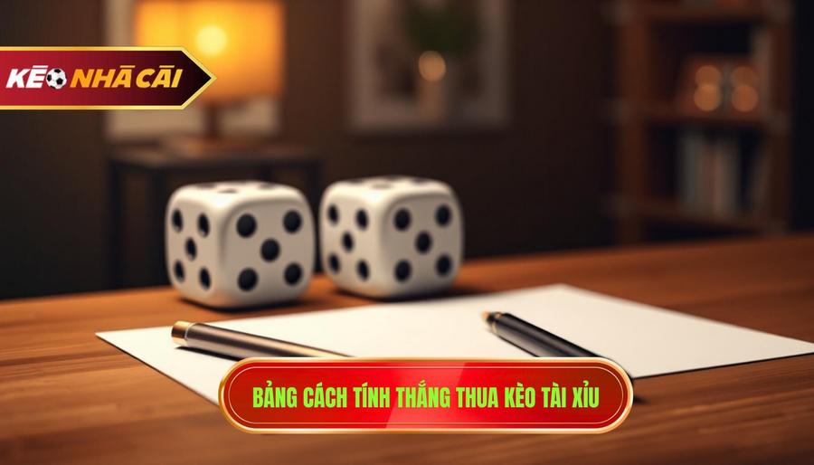 3. Bảng cách tính thắng thua kèo Tài Xỉu