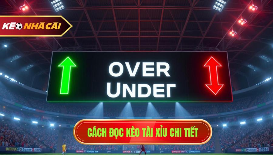 3. Cách đọc kèo Tài Xỉu chi tiết