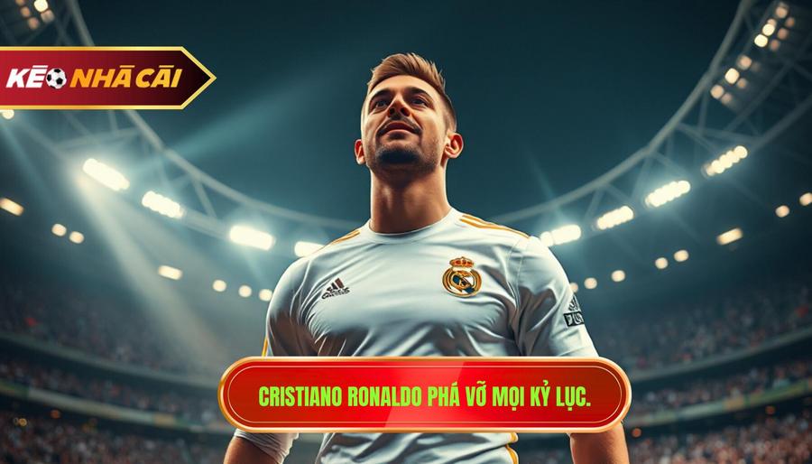 Cristiano Ronaldo phá vỡ mọi kỷ lục